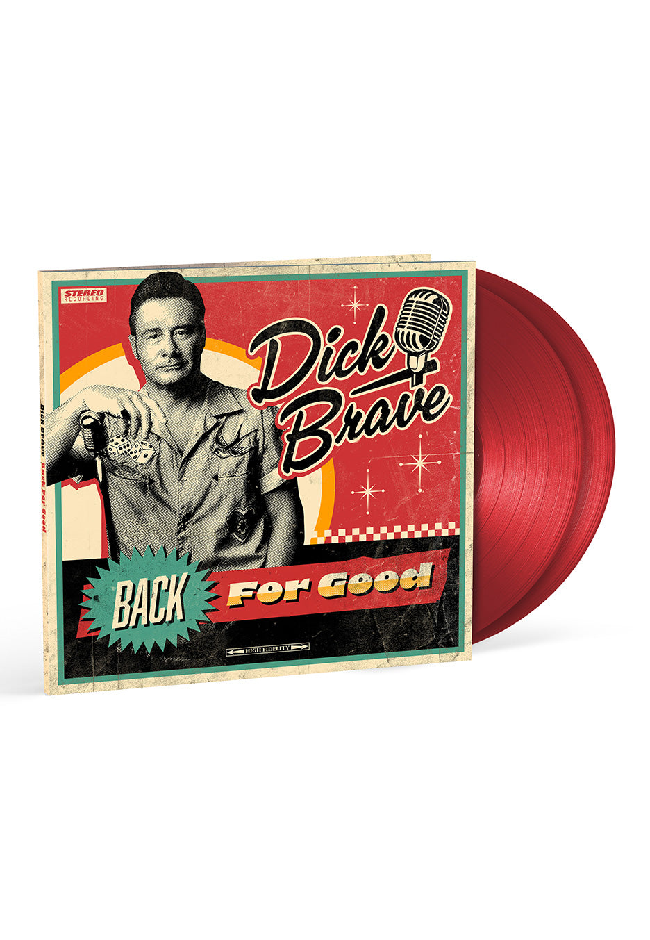 Dick Brave - Back For Good Red - Colored 2 Vinyl | Neutral-Image