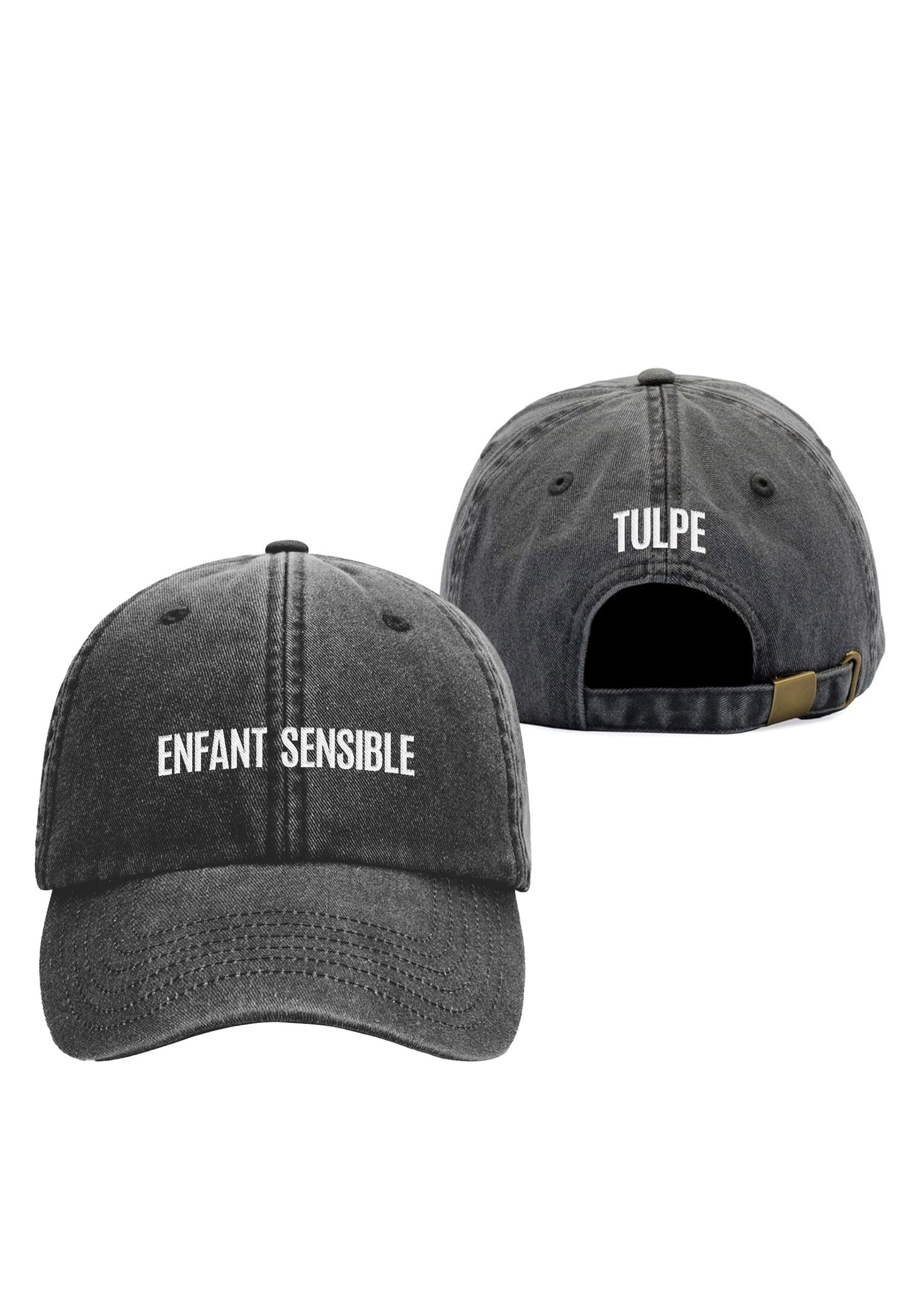 Tulpe - Enfant Sensible vintage black - Cap | Neutral-Image