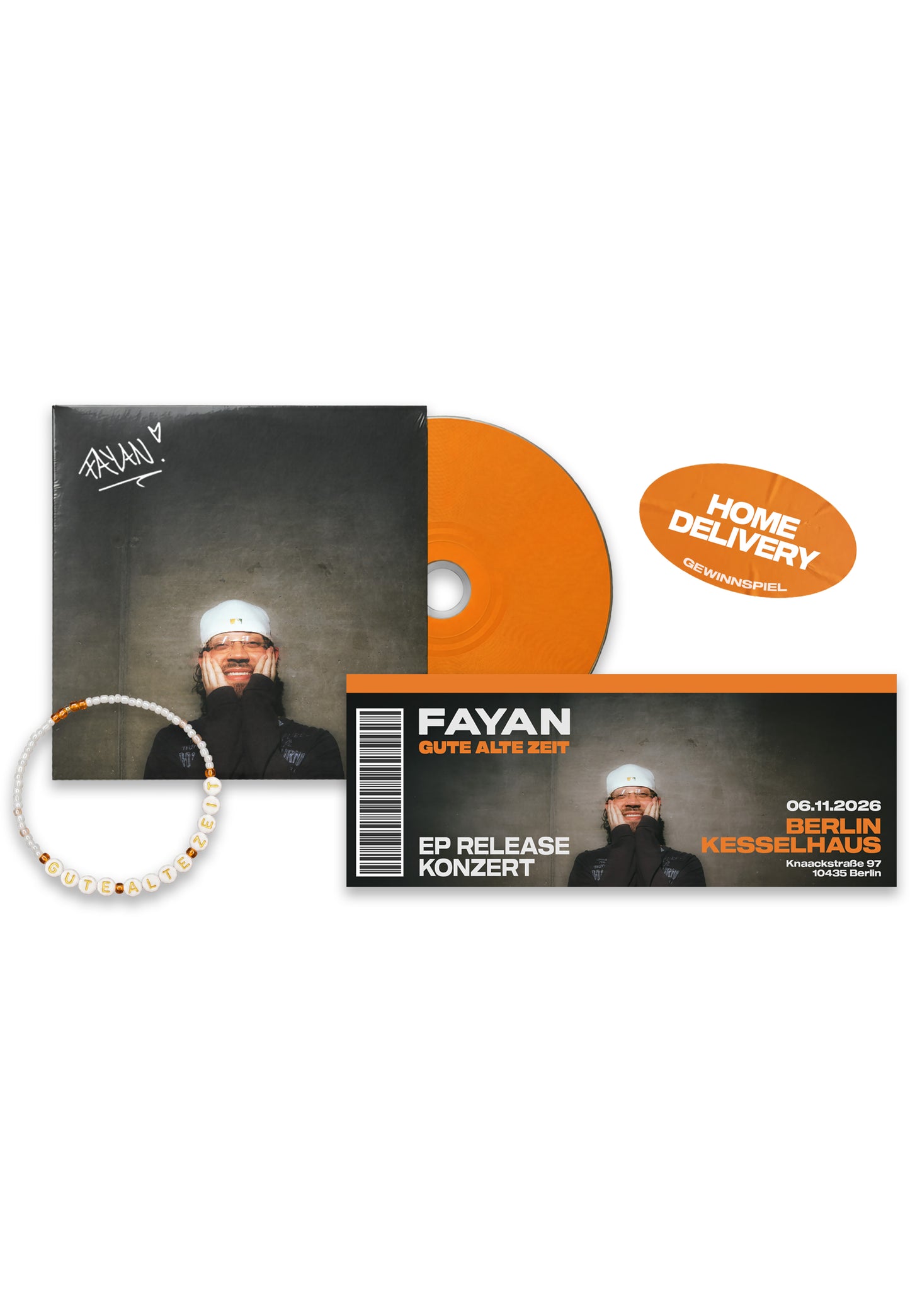 GUTE ALTE ZEIT EP – EXKLUSIVES CD- & RELEASE KONZERT-BUNDLE