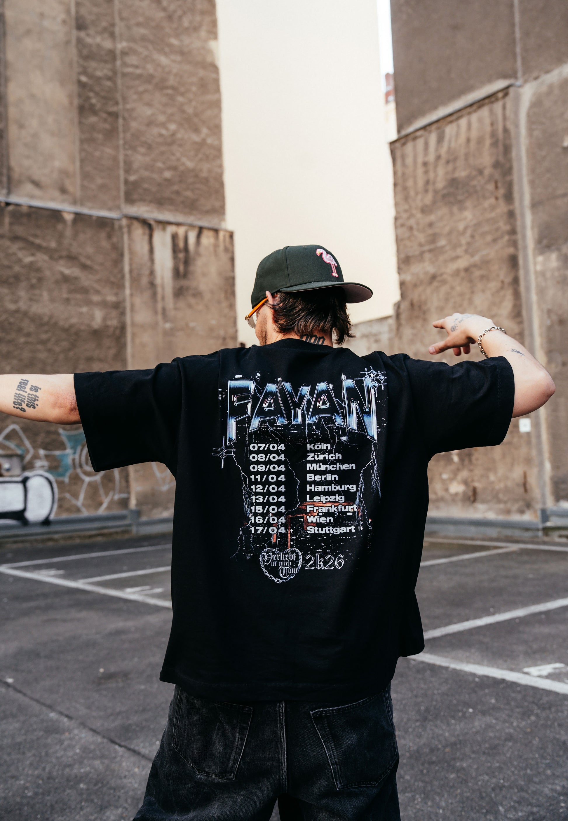Fayan - Tour 2026 - T-Shirt | Neutral-Image