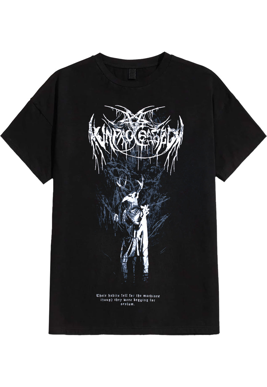 Unprocessed - Begging For Asylum - T-Shirt | Neutral-Image